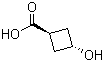 结构式 CAS# 74307-75-8, 反式-3-氨基环丁基甲酸