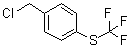 structure of CAS# 74483-45-7, 4-[(Trifluoromethyl)thio]benzyl chloride