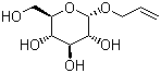 Allyl alpha-D-glucopyranoside molecular structure (CAS 7464-56-4)