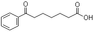 structure of CAS# 7472-43-7, 6-Benzoylhexanoic acid;7-Oxo-7-phenylheptanoic acid; 7-Phenyl-7-oxoheptanoic acid; NSC 401949