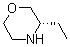 structure of CAS# 748117-01-3, (3S)-3-Ethylmorpholine