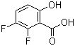 结构式 CAS# 749230-47-5, 2,3-二氟-6-羟基苯甲酸