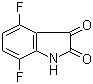 结构式 CAS# 749240-52-6, 4,7-二氟靛红