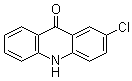 结构式 CAS# 7497-52-1, 2-氯吖啶-9(10H)-酮
