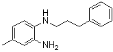 structure of CAS# 749886-87-1, 4-Methyl-N1-(3-phenylpropyl)-1,2-benzenediamine;JSH 23