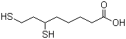 structure of CAS# 7516-48-5, (+/-)-Dihydrolipoic acid;(+/-)-6,8-Dimercaptooctanoic acid
