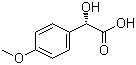 结构式 CAS# 75172-66-6, L-4-甲氧基扁桃酸