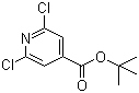 结构式 CAS# 75308-46-2, 2,6-二氯异烟酸叔丁基酯