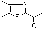 2-乙酰基-4,5-二甲基噻唑分子结构 (CAS 7531-76-2)