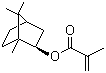 structure of CAS# 7534-94-3, Isobornyl methacrylate;Methacrylic acid isobornyl ester; (1,7,7-Trimethyltricyclo[2.2.1]hepten-2-yl)-2-methyl-2-propenoate