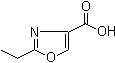 结构式 CAS# 75395-42-5, 2-乙基-4-恶唑甲酸
