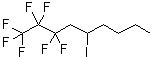 structure of CAS# 755-48-6, 1,1,1,2,2,3,3-Heptafluoro-5-iodononane