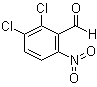 结构式 CAS# 75618-41-6, 2,3-二氯-6-硝基苯甲醛