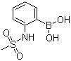 structure of CAS# 756520-78-2, 2-(Methanesulfonylamino)phenylboronic acid