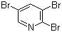 2,3,5-Tribromopyridine molecular structure (CAS 75806-85-8)