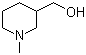 structure of CAS# 7583-53-1, 1-Methyl-3-piperidinemethanol