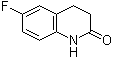 structure of CAS# 75893-82-2, 3,4-Dihydro-6-fluoro-2(1H)-quinolinone;6-Fluoro-2-oxo-1,2,3,4-tetrahydroquinoline; 6-Fluoro-3,4-dihydro-1H-quinolin-2-one; 6-Fluoro-3,4-dihydroquinolin-2(1H)-one