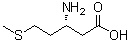 结构式 CAS# 75946-25-7, (3R)-3-氨基-5-(甲硫基)戊酸