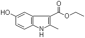 structure of CAS# 7598-91-6, Ethyl 5-hydroxy-2-methylindole-3-carboxylate