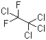 1,1,1,2-四氯-2,2-二氟乙烷分子结构 (CAS 76-11-9)