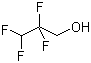 structure of CAS# 76-37-9, 2,2,3,3-Tetrafluoro-1-propanol;1H,1H,3H-Tetrafluoro-1-propanol