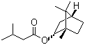 structure of CAS# 76-50-6, Bornyl isovalerate;2-Bornyl 3-methylbutyrate; Isovaleric acid 2-bornyl ester; [(1S,4R,6R)-1,7,7-Trimethyl-6-bicyclo[2.2.1]heptanyl] 3-methylbutanoate