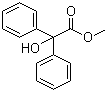 二苯乙醇酸甲酯分子结构 (CAS 76-89-1)