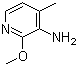 structure of CAS# 76005-99-7, 3-Amino-2-methoxy-4-methylpyridine;2-Methoxy-4-methyl-3-pyridinamine