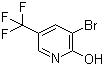 结构式 CAS# 76041-73-1, 3-溴-2-羟基-5-三氟甲基吡啶