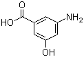 结构式 CAS# 76045-71-1, 3-氨基-5-羟基苯甲酸