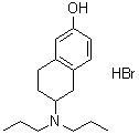 6-(Dipropylamino)-5,6,7,8-tetrahydro-2-naphthalenol hydrobromide molecular structure (CAS 76135-29-0)