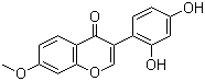 2',4'-二羟基-7-甲氧基异黄酮分子结构 (CAS 7622-53-9)