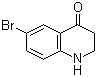 结构式 CAS# 76228-06-3, 6-溴-2,3-二氢-1H-喹啉-4-酮