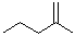structure of CAS# 763-29-1, 2-Methyl-1-pentene;4-Methyl-4-pentene; NSC 73908