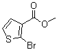 2-溴-噻吩-3-羧酸甲酯分子结构 (CAS 76360-43-5)