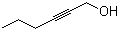 2-Hexyn-1-ol molecular structure (CAS 764-60-3)