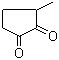 structure of CAS# 765-70-8, 3-Methyl-1,2-cyclopentanedione;3-Methylcyclopentane-1,2-dione; 2-Hydroxy-3-methyl-2-cyclopenten-1-one