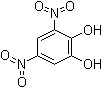 structure of CAS# 7659-29-2, 3,5-Dinitropyrocatechol;OR 486; 3,5-Dinitro-1,2-benzenediol