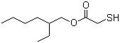 结构式 CAS# 7659-86-1, 巯基乙酸异辛酯; 巯基乙酸-2-乙基己酯