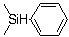 二甲基苯基硅烷分子结构 (CAS 766-77-8)