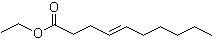 structure of CAS# 76649-16-6, Ethyl 4-trans-decenoate