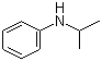 structure of CAS# 768-52-5, N-Isopropylaniline;N-(1-Methylethyl)benzenamine; N-Phenylisopropylamine; N-IPA