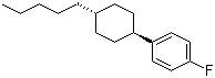 结构式 CAS# 76802-61-4, 反式-4'-戊基环己基-4-氟苯