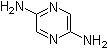 structure of CAS# 768386-37-4, 2,5-Pyrazinediamine