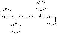 structure of CAS# 7688-25-7, 1,4-Bis(diphenylphosphino)butane;Butane-1,4-diylbis[diphenylphosphine]