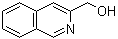 3-Isoquinolinemethanol molecular structure (CAS 76884-34-9)