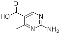 结构式 CAS# 769-51-7, 2-氨基-4-甲基嘧啶-5-甲酸