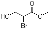 2-溴-3-羟基丙酸甲酯分子结构 (CAS 7691-28-3)