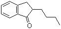 structure of CAS# 76937-26-3, 2-Butyl-1-indanone