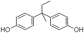 结构式 CAS# 77-40-7, 2,2-二(4-羟基苯基)丁烷; 双酚 B